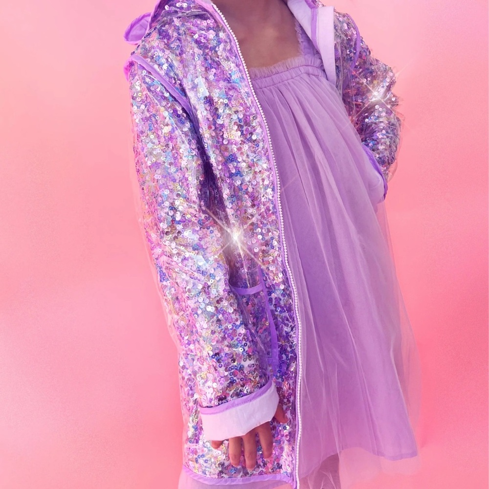 Sequin Magic Rain Jacket